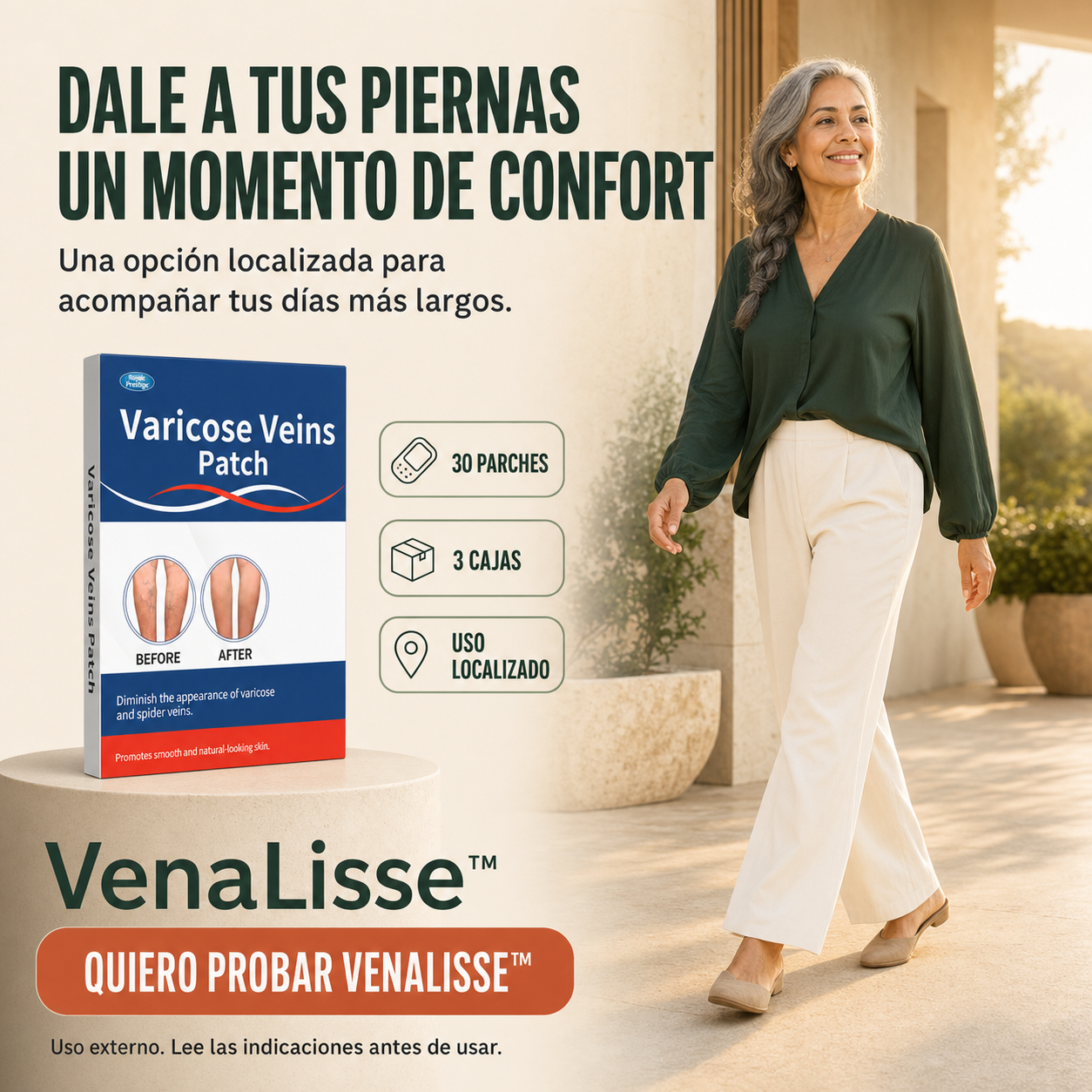 VenaLisse™ – Parches Venoestéticos