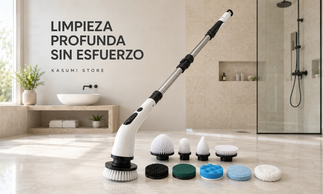 Cepillo Limpiador Eléctrico 9 en 1
