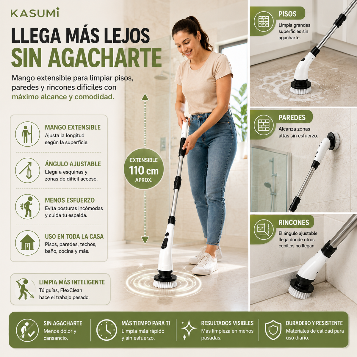 FlexClean | Limpiador Eléctrico 9 en 1