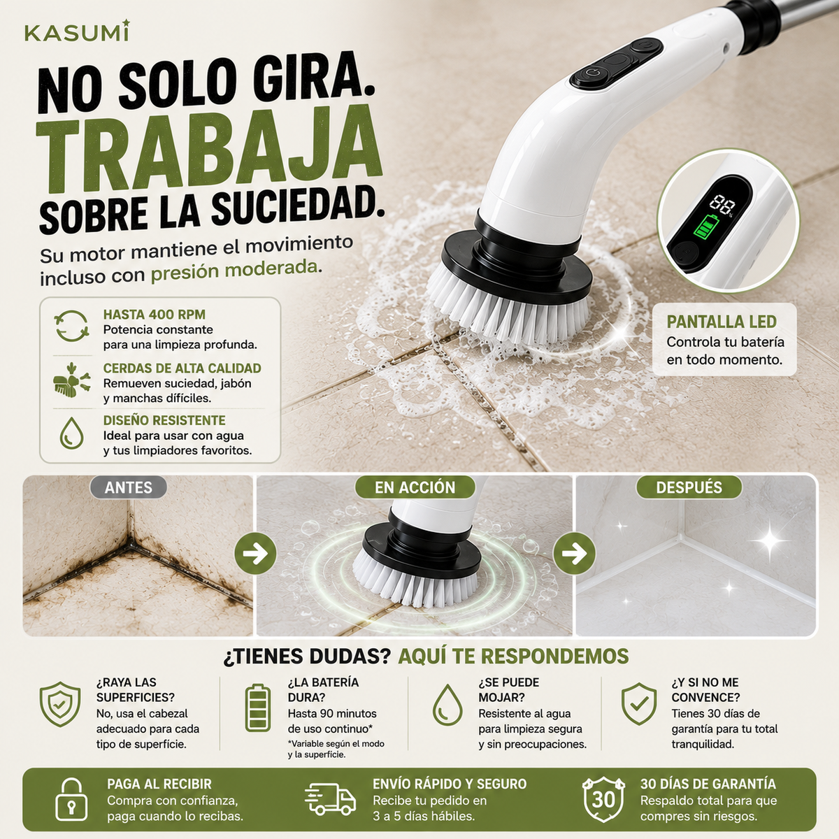 FlexClean | Limpiador Eléctrico 9 en 1