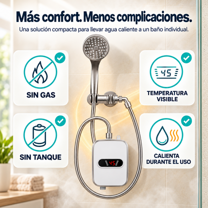 Calentador de Agua Eléctrico ThermoShower