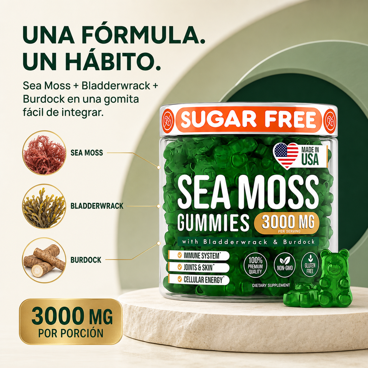 Gomas Sea Moss - Digestion Sugar Free