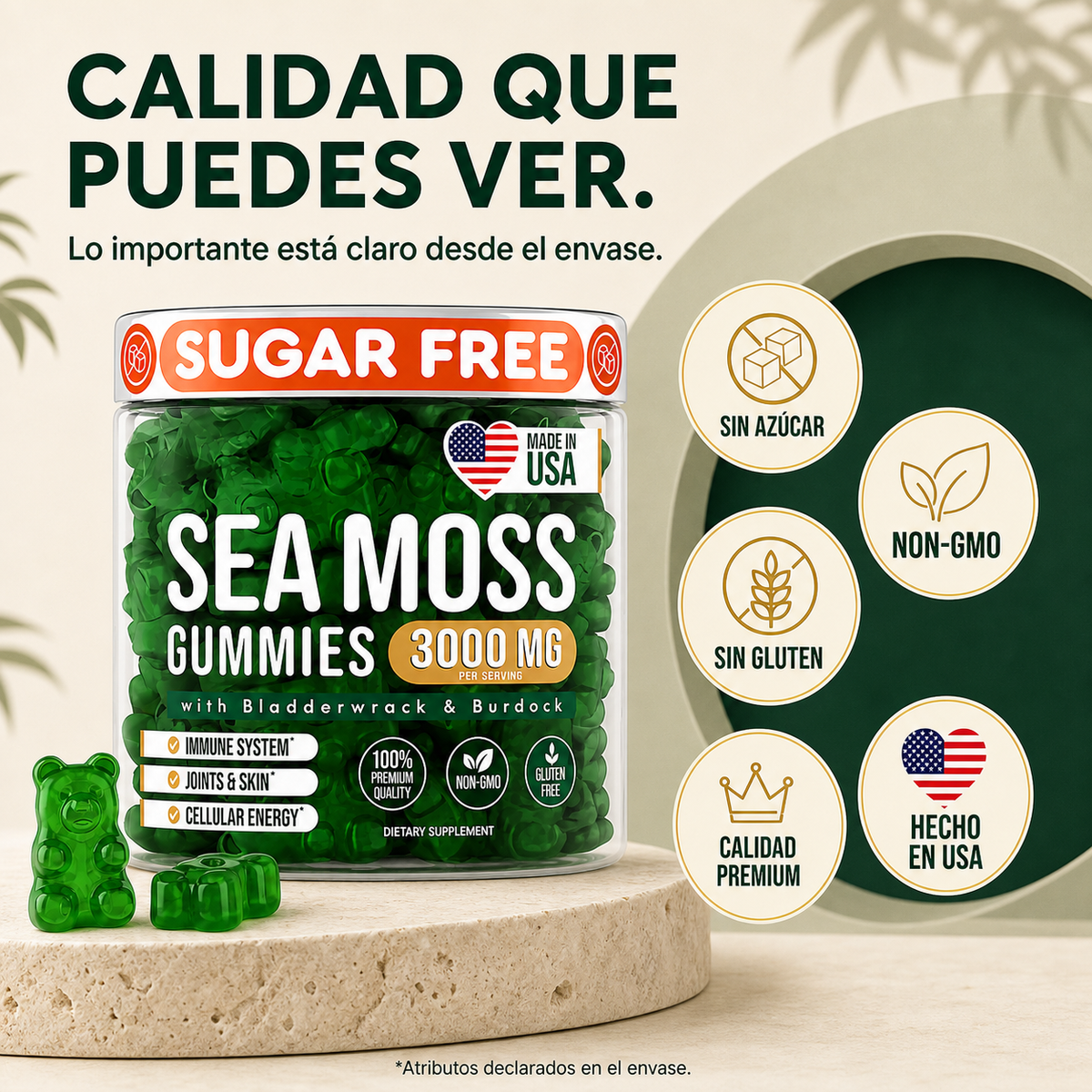 Gomas Sea Moss - Digestion Sugar Free