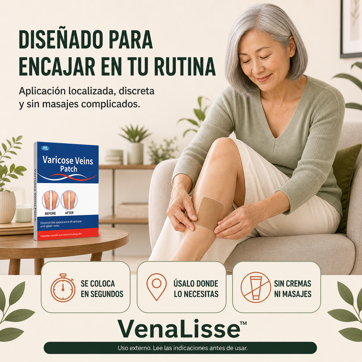 VenaLisse™ – Parches Venoestéticos